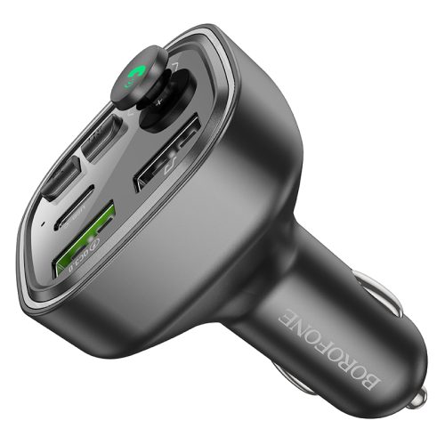 FM Трансмитер Borofone BC48 - Bluetooth-CarKit, Зарядно у-во, MP3 плеър - Image 2