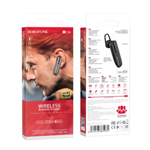 Слушалка Bluetooth HF Borofone BC36 - Image 6