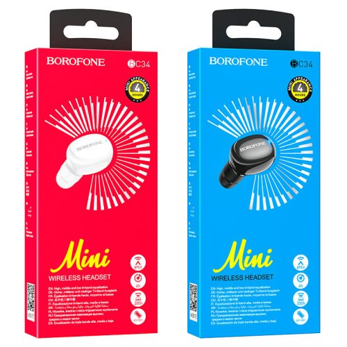 Слушалка Bluetooth HF Borofone BC34 - Image 4