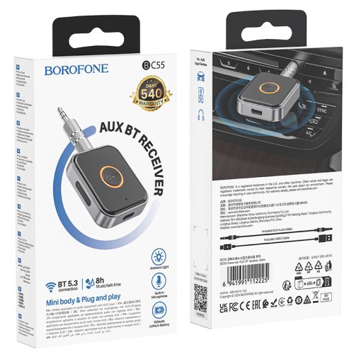 AUX приемник Borofone BC55 Audio Bluetooth - Image 8