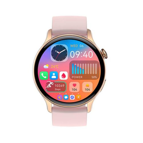 Смарт часовник XO J6 Amoled, розово злато - Image 2
