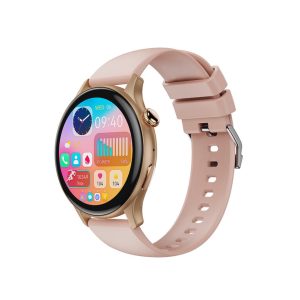 Смарт часовник XO J6 Amoled, розово злато