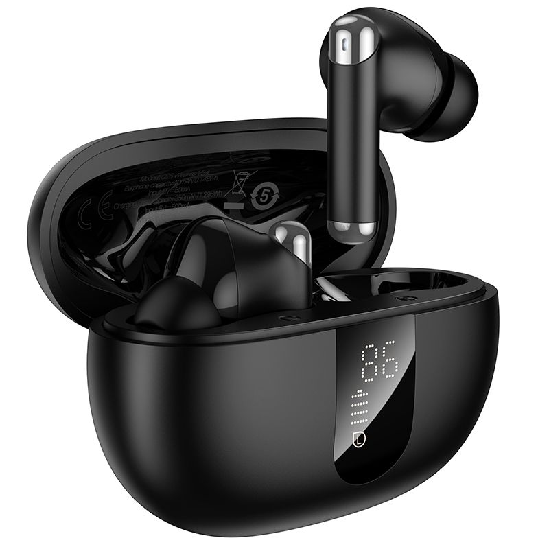 Безжични слушалки Hoco TWS ANC + ENC EQ26, Черни